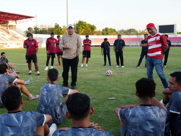 Madura United Diperingatkan Presiden untuk Berjuang di Lapangan